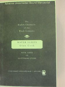 Glen Cook - Water Sleeps [antikvár]