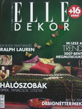 Elle Dekor 2007. január-február [antikvár]