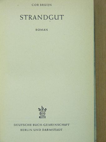 Cor Bruijn - Strandgut [antikvár]