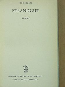 Cor Bruijn - Strandgut [antikvár]