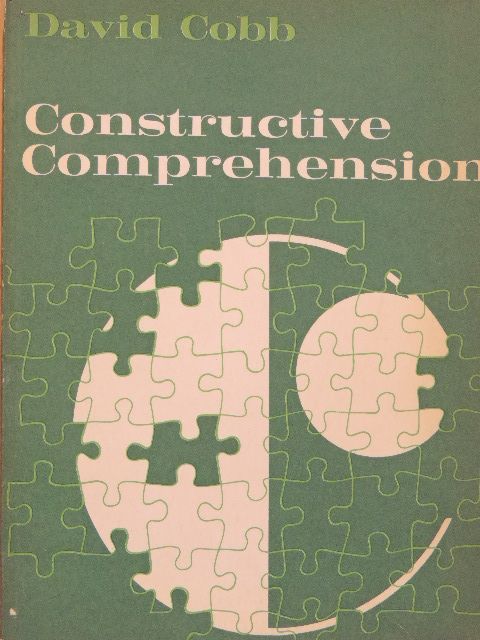 David Cobb - Constructive Comprehension [antikvár]