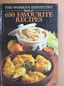 The Women's Institutes' Book of Favourite Recipes [antikvár]