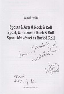 Szalai Attila - Sports ​& Arts & Rock & Roll (dedikált) [antikvár]
