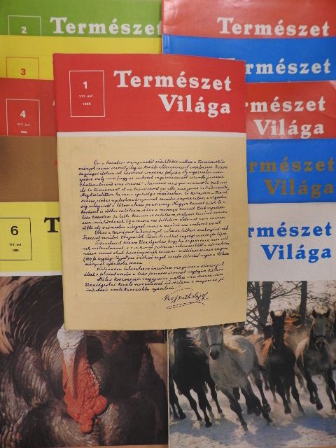 Bay Zoltán - Természet Világa 1986. (nem teljes évfolyam) [antikvár]