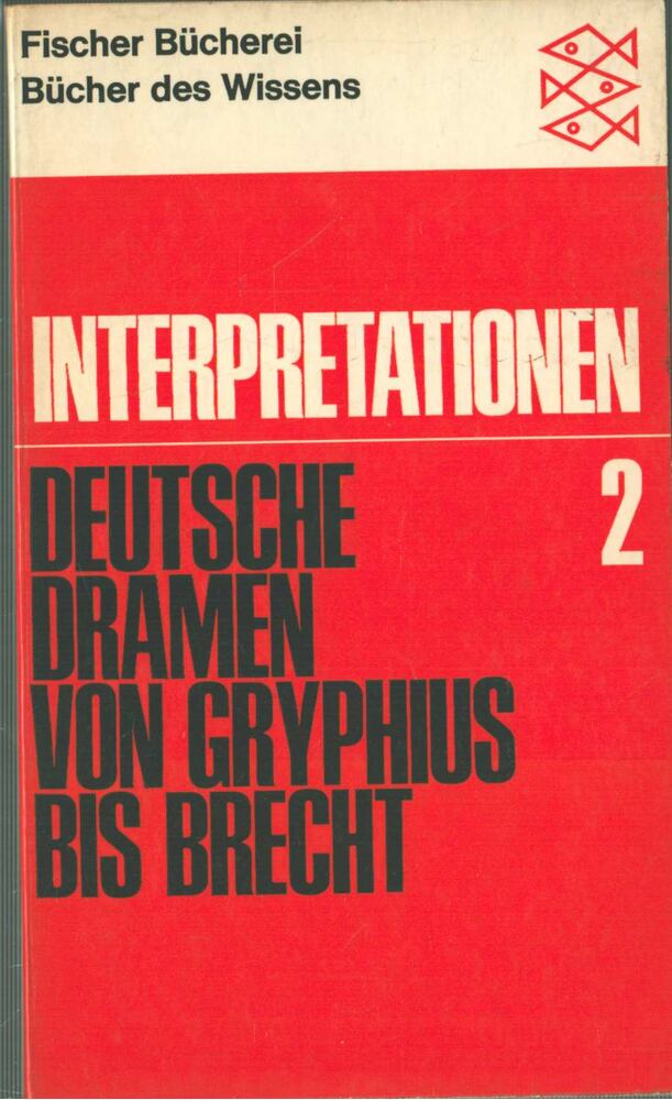 Deutsche Dramen von Gryphius bis Brecht [antikvár]