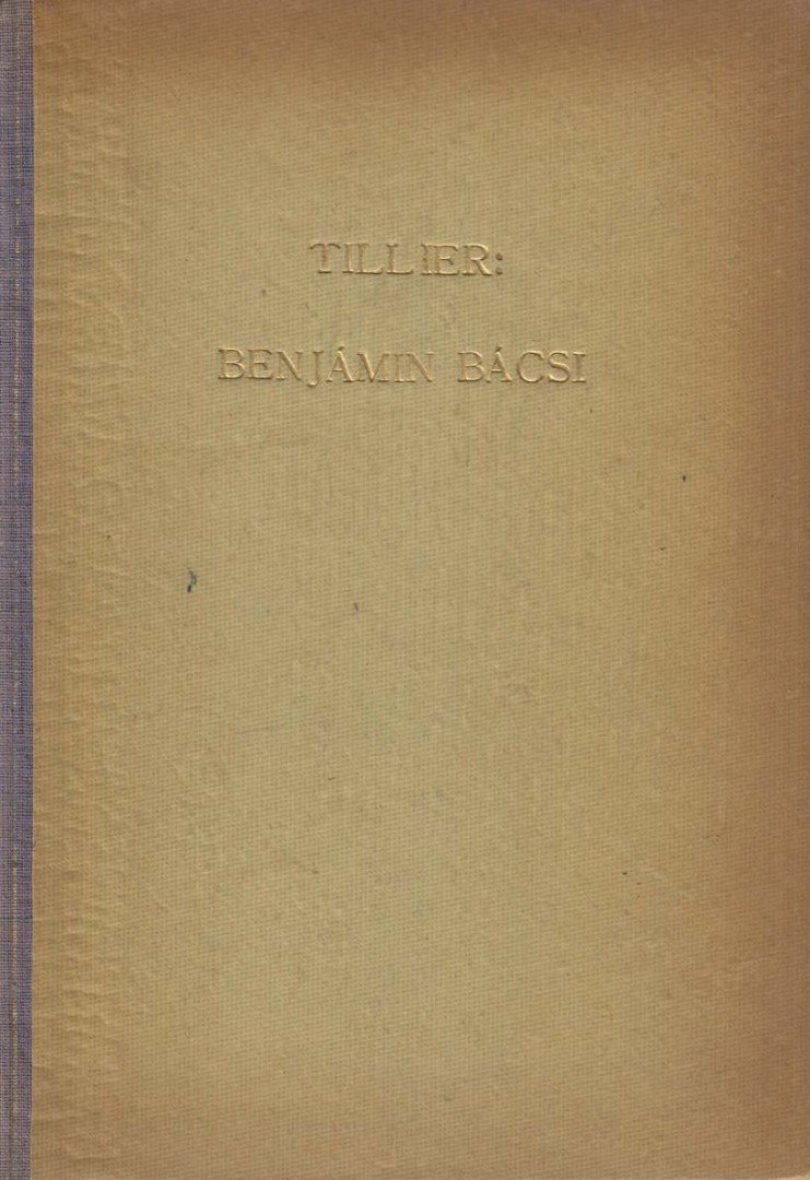 Tillier, Claude - Benjámin bácsi [antikvár]