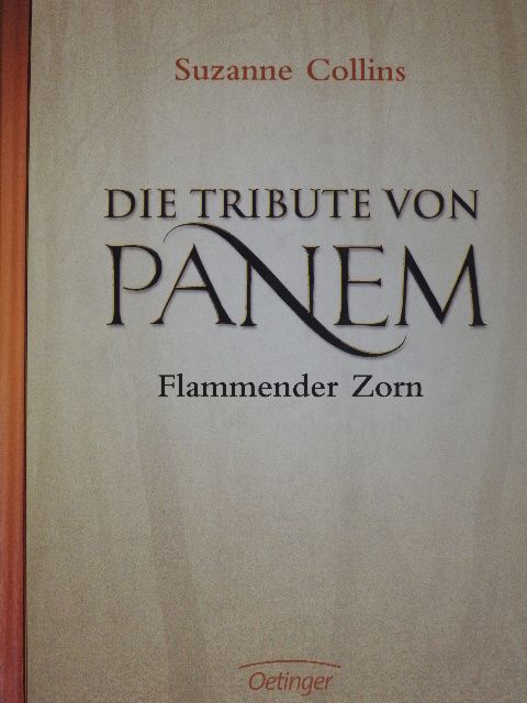 Suzanne Collins - Flammender Zorn [antikvár]