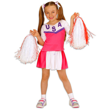 Pompom lány jelmez - 128 cm