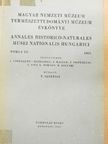 Báldi T. - Magyar Nemzeti Múzeum-Természettudományi Múzeum évkönyve 1963. [antikvár]