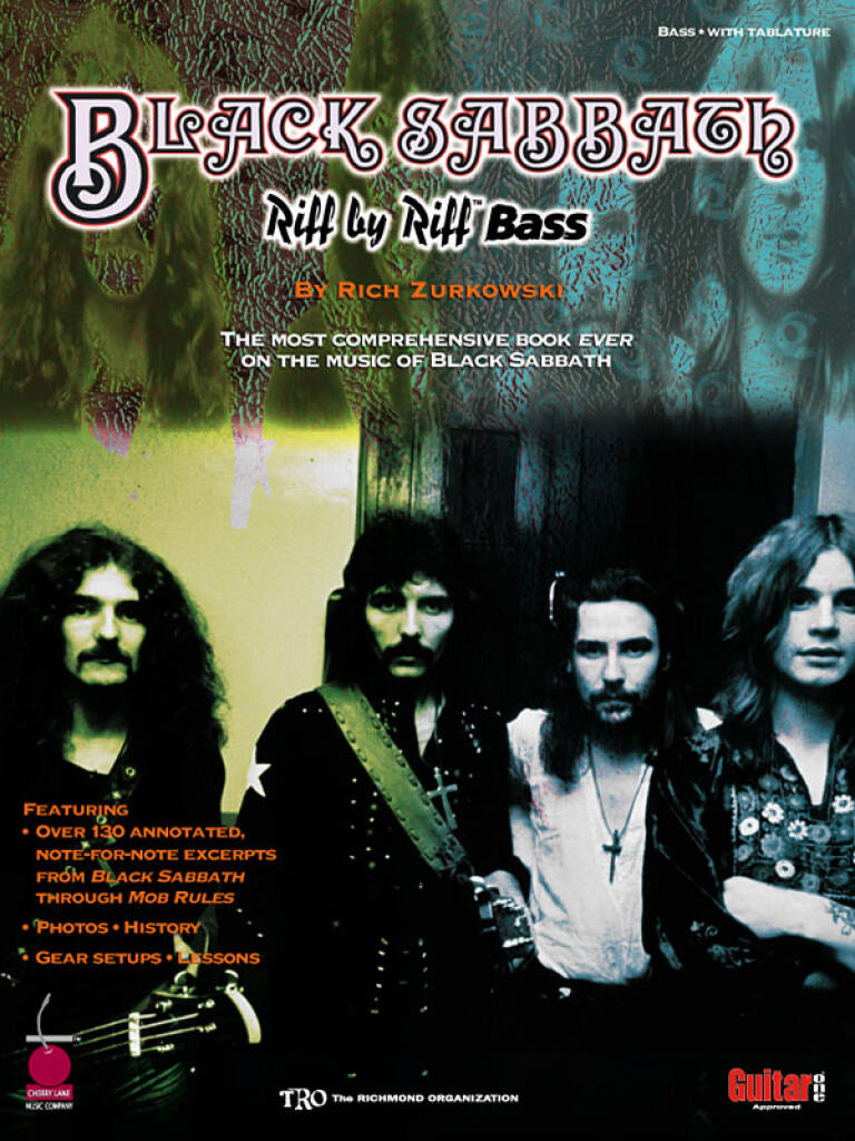 BLACK SABBATH - BASS WITH TABULATURE