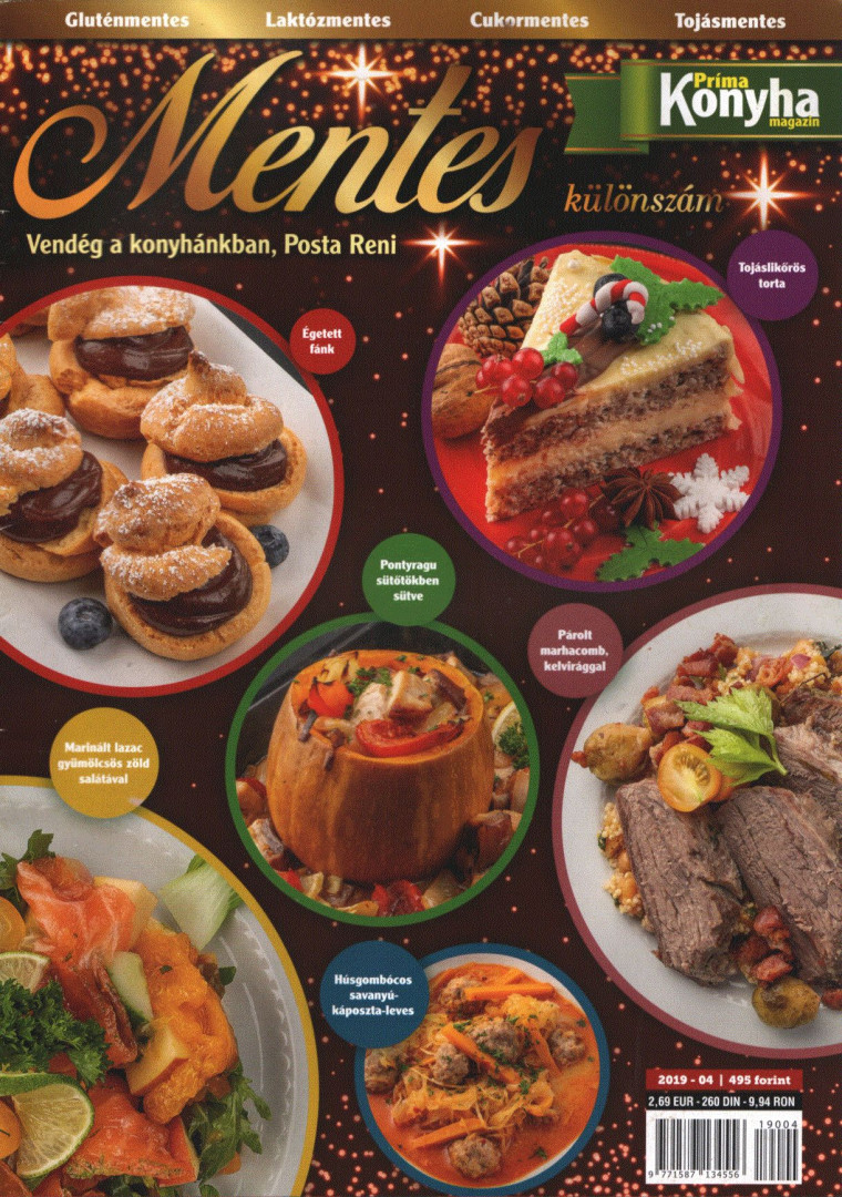 Wessely Márta - Príma Konyha magazin 2019/4. - Mentes [antikvár]