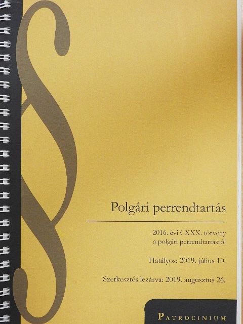 Polgári perrendtartás [antikvár]