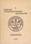 Kalmár László - A Magyar Természetbarát Mozgalom eseményei 1987. [antikvár]