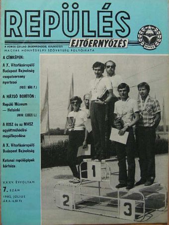Cziráki László - Repülés-ejtőernyőzés 1982. július [antikvár]