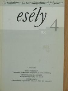 Ágostonné Alpár Vera - Esély 1998/4 [antikvár]