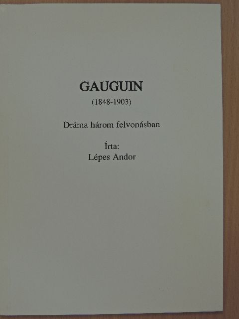 Lépes Andor - Gauguin [antikvár]