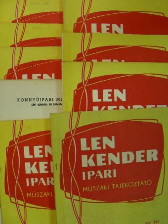 Len, Kender Ipari Műszaki Tájékoztató 1966. (nem teljes évfolyam) [antikvár]