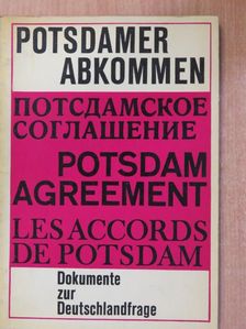 Prof. Stefan Doernberg - Potsdamer Abkommen [antikvár]