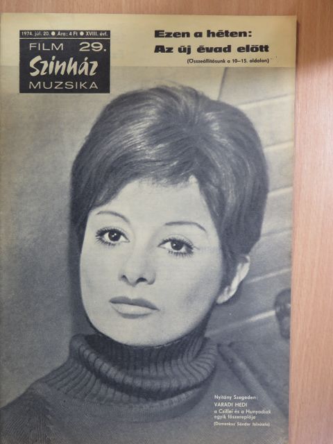 Apáti Miklós - Film-Színház-Muzsika 1974. július 20. [antikvár]
