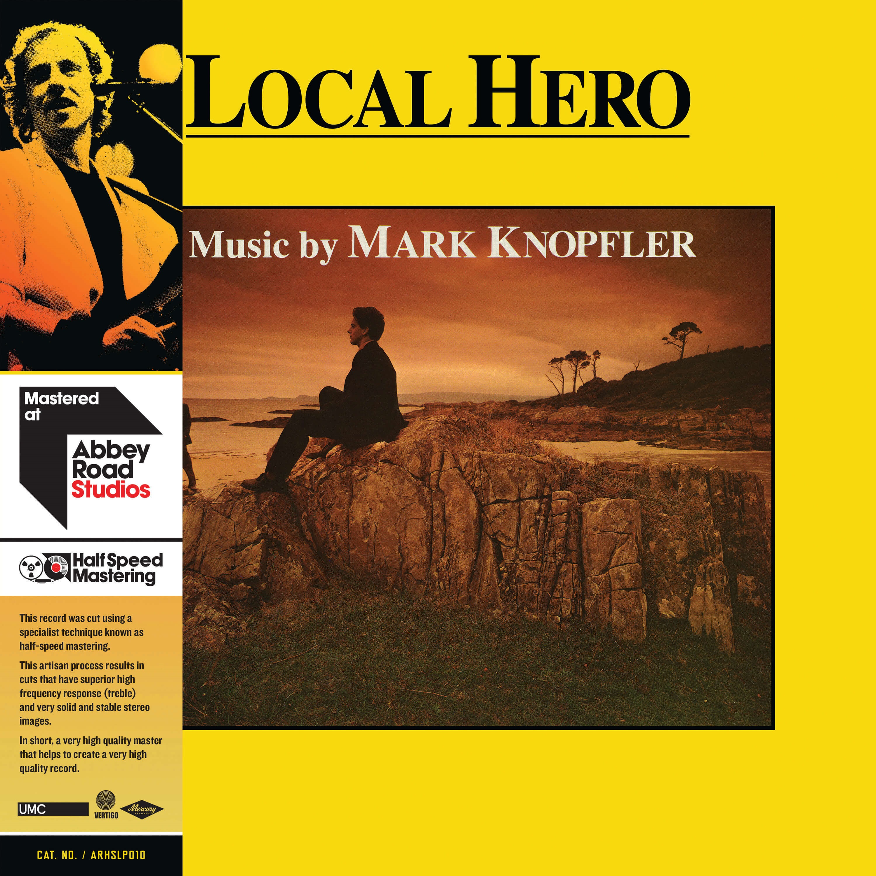 MARK KNOPFLER - LOCAL HERO LP MARK KNOPFLER - HALF SPEED MASTERING ABBEY ROAD