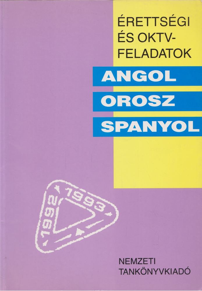 Paál László - Érettségi és OKTV-feladatok angol, orosz, spanyol [antikvár]
