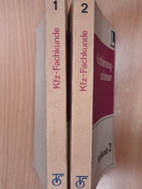 Ludwig Katzmann - Fachkunde Kraftfahrzeugschlosser 1-2. [antikvár]