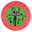 Minecraft: Műanyag tányér - 21 cm