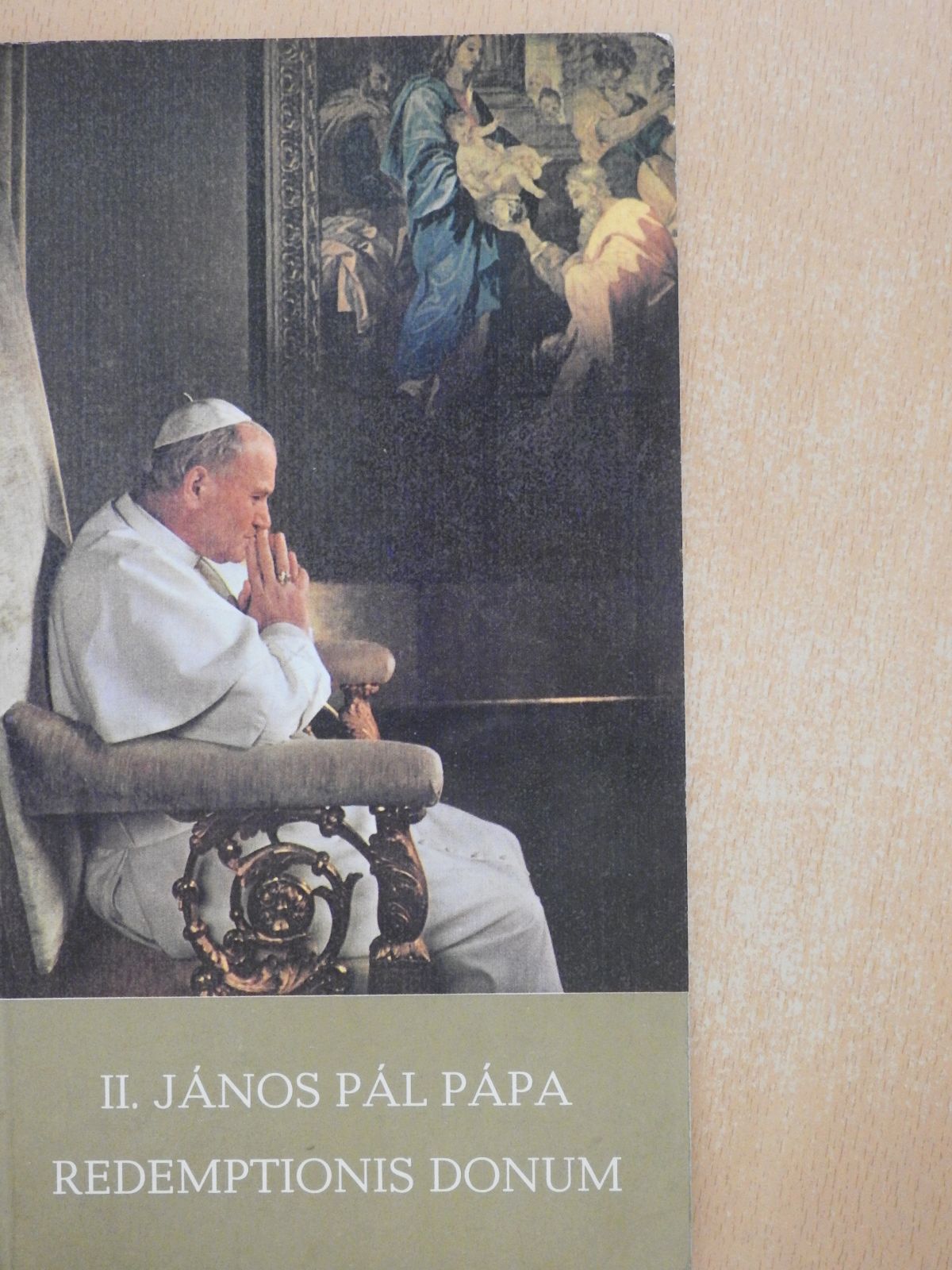 II. János Pál - Redemptionis Donum (dedikált példány) [antikvár]