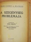 Beatrice Webb - A szegénység problémája [antikvár]