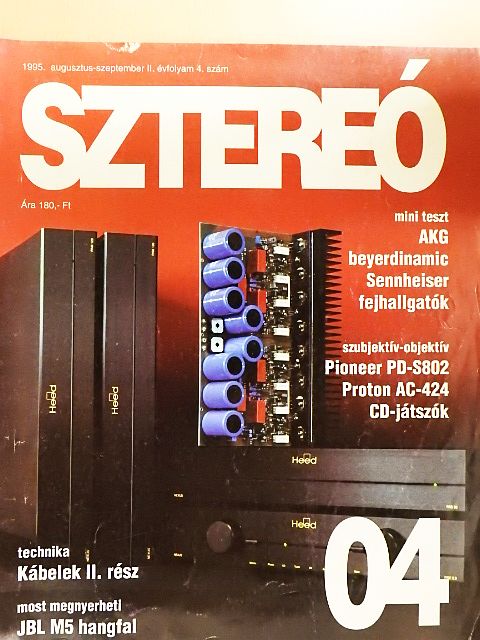 Jákó Péter - Sztereó 1995. augusztus-szeptember [antikvár]