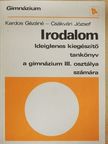 Csákvári József - Irodalom III. [antikvár]