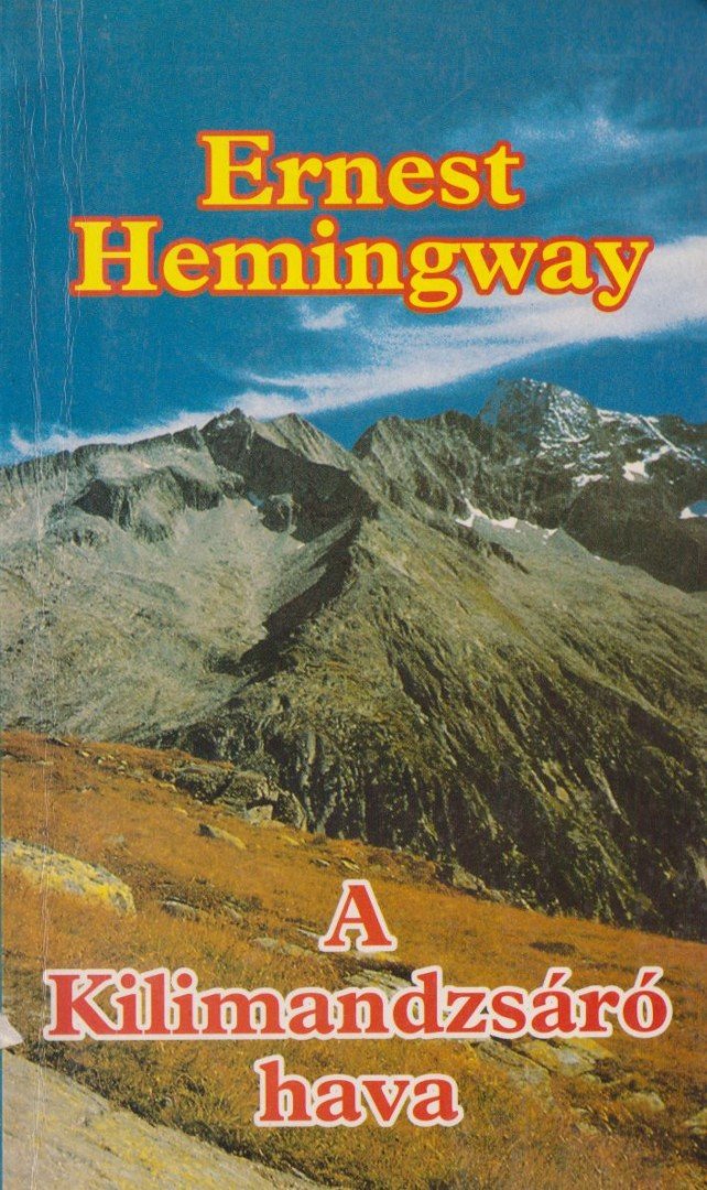 A Kilimandzsáró hava [antikvár]