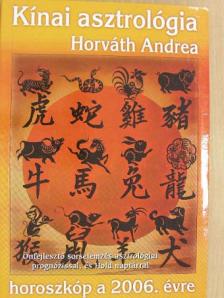 Horváth Andrea - Kínai asztrológia [antikvár]