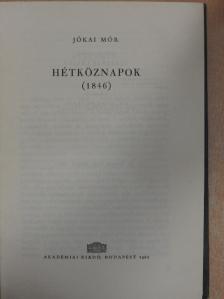 Jókai Mór - Hétköznapok [antikvár]