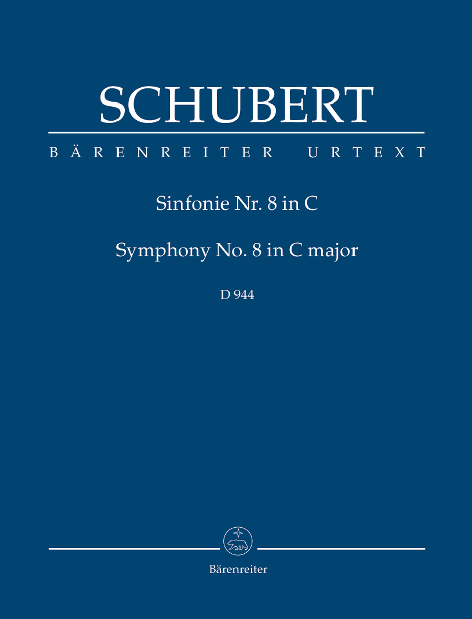 SCHUBERT - SINFONIE NR.8 IN C D944 TASCHENPARTITUR URTEXT (WERNER ADERHOLD)
