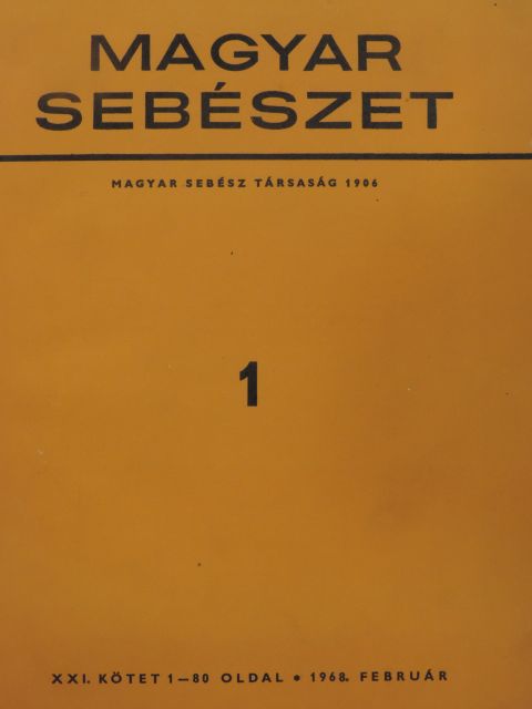 Albert Áron - Magyar Sebészet 1968/1-6. [antikvár]