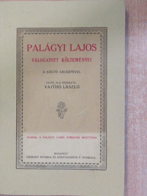 Palágyi Lajos - Palágyi Lajos válogatott költeményei [antikvár]