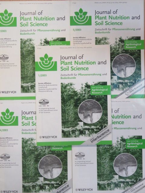 D. E. Dodor - Journal of Plant Nutrition and Soil Science 2003. (nem teljes évfolyam) [antikvár]