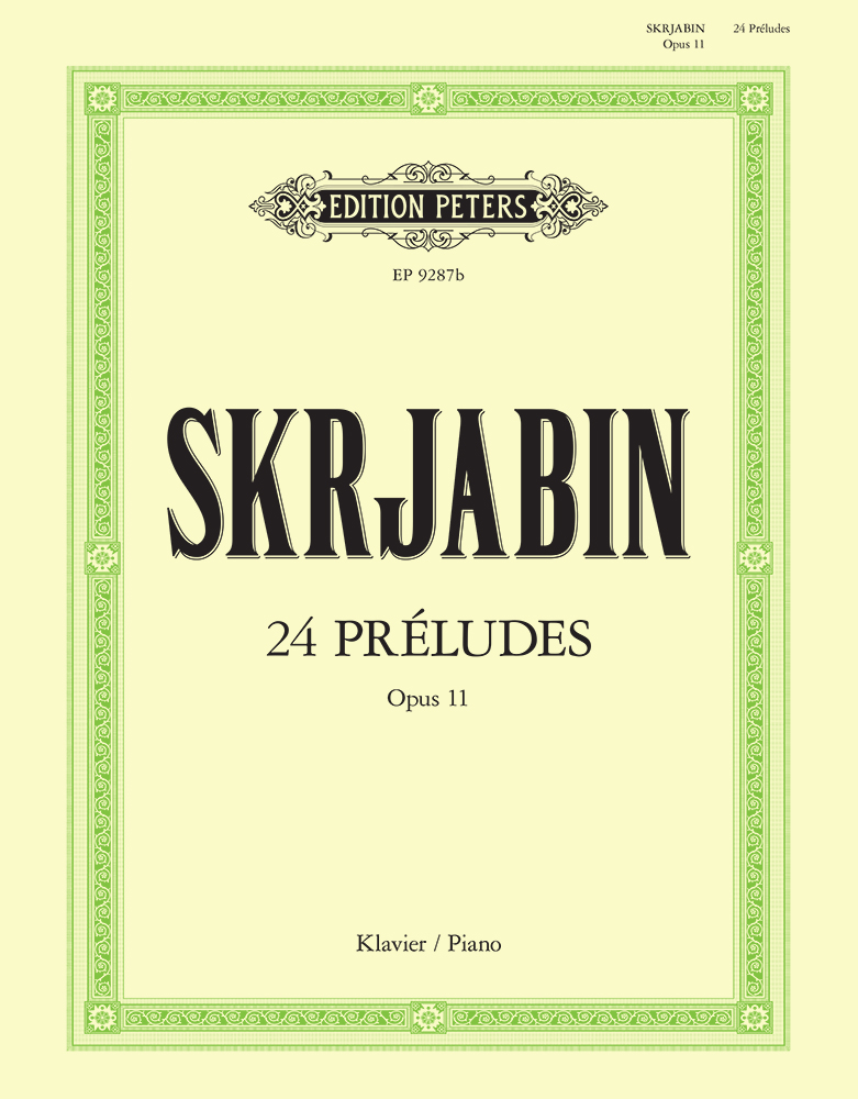 SZKRJABIN (SKRJABIN) - 24 PRÉLUDES OP.11
