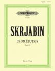 SZKRJABIN (SKRJABIN) - 24 PRÉLUDES OP.11