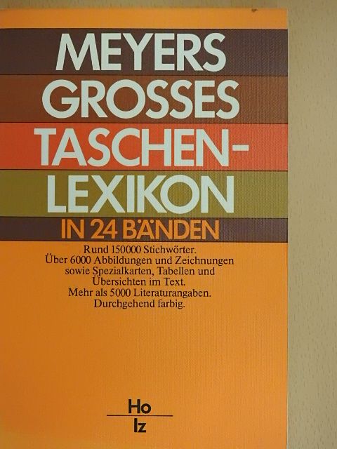 Meyers grosses Taschenlexikon in 24 Bänden 10 (töredék) [antikvár]