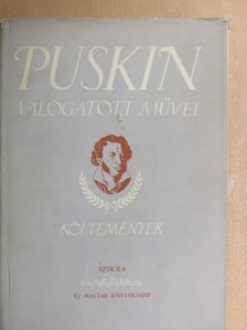 Puskin - Költemények és egyéb verses munkák [antikvár]