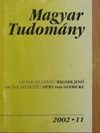Baranyi Béla - Magyar Tudomány 2002. november [antikvár]