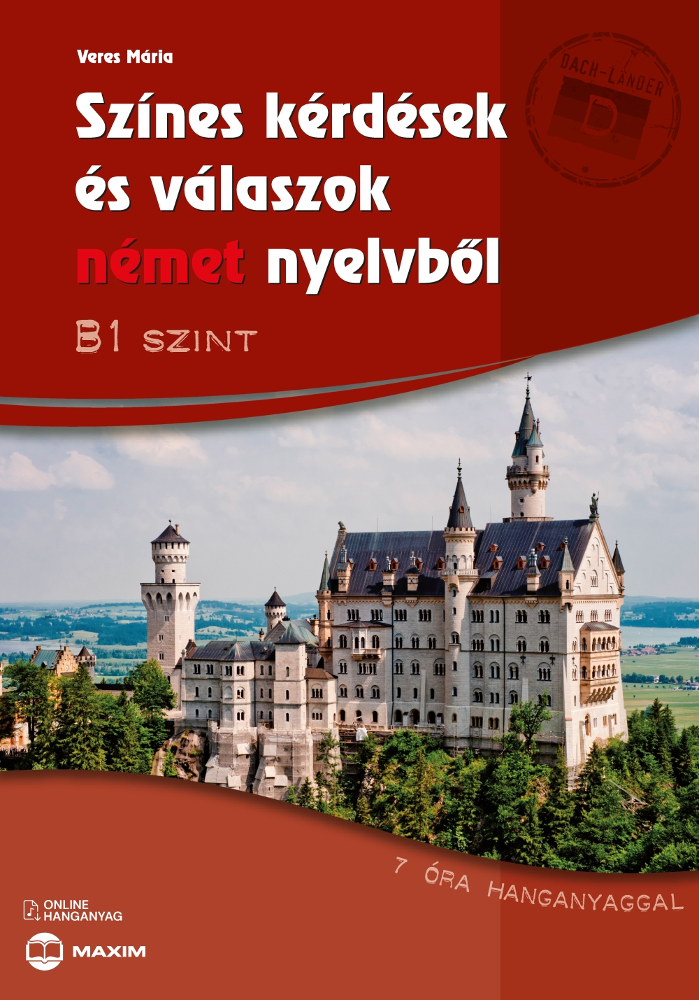 Veres Mária - Színes kérdések és válaszok német nyelvből - B1 szint (online hanganyaggal)