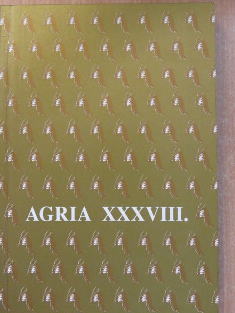 B. Papp Györgyi - Agria XXXVIII. [antikvár]