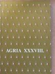 B. Papp Györgyi - Agria XXXVIII. [antikvár]