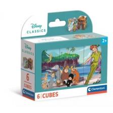 Clementoni: Disney classic mesekocka - 6 db-os