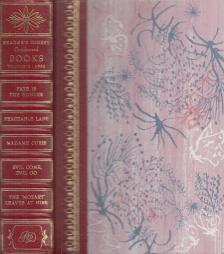 Ernest K. Gann, Keith Wheeler, Eve Curie, MASTERSON, WHIT, Greene, Harris - Fate Is the Hunter / Peaceable Lane / Madame Curie / Evil Come, Evil Go / The 'Mozart' Leaves at Nine [antikvár]