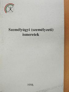 Szemes László - Személyügyi (személyzeti) ismeretek [antikvár]