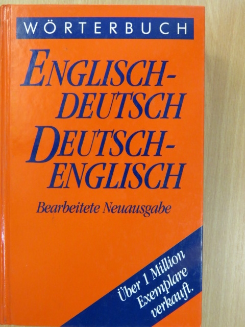 Wörterbuch Englisch-Deutsch/Deutsch-Englisch [antikvár]